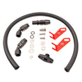 Load image into Gallery viewer, Tombstone Diesel - Turbo Drain Line With -10 AN Fittings And AN Drain Lock Kit - Dodge Ram Cummins