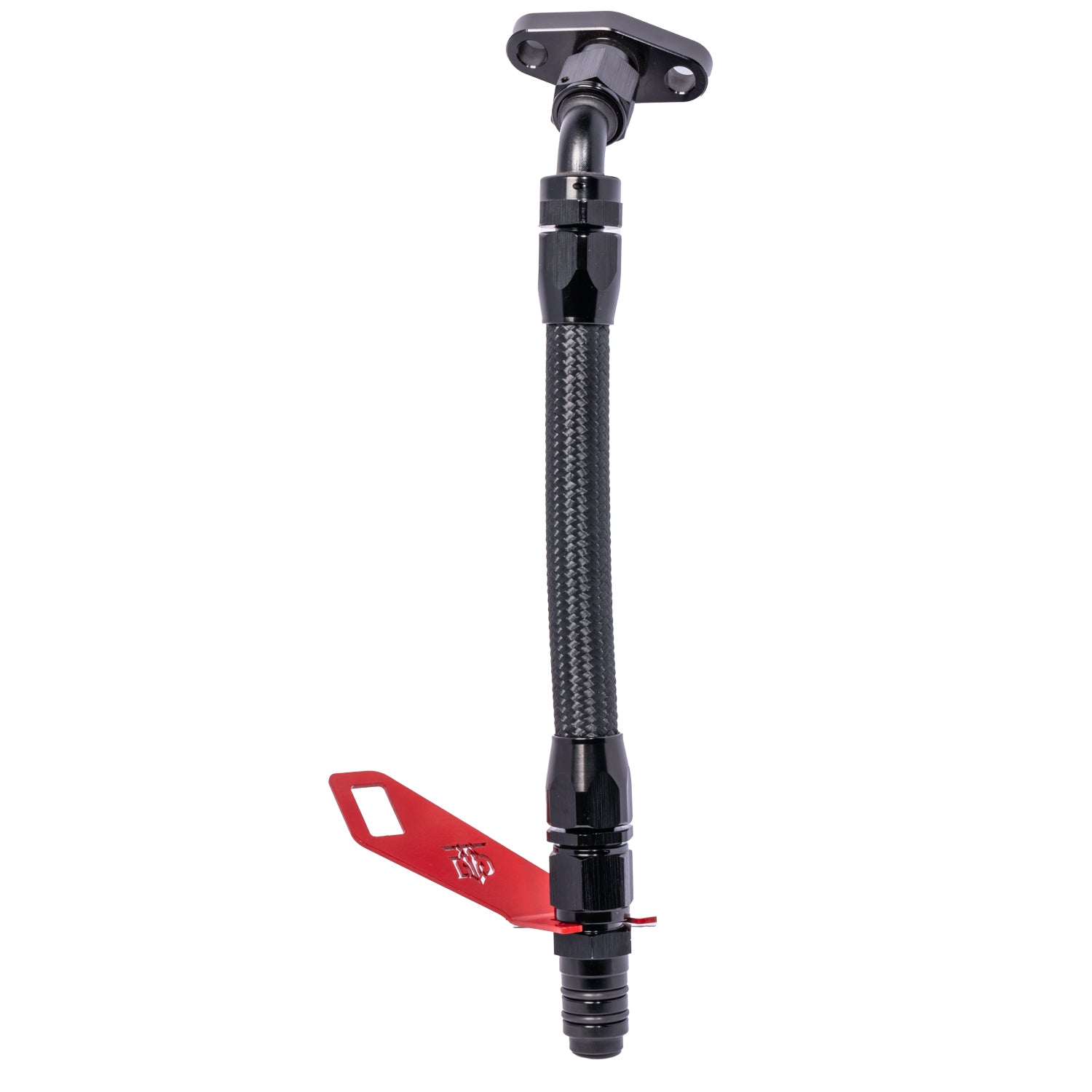 Tombstone Diesel - Compound Turbo Drain Line -10 AN Fittings And AN Drain Lock Kit - Dodge Ram Cummins